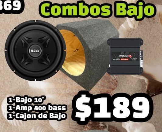 COMBO BAJO 10"