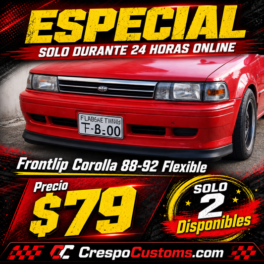 SOLO 24 Horas Frontlip Corolla 88-92