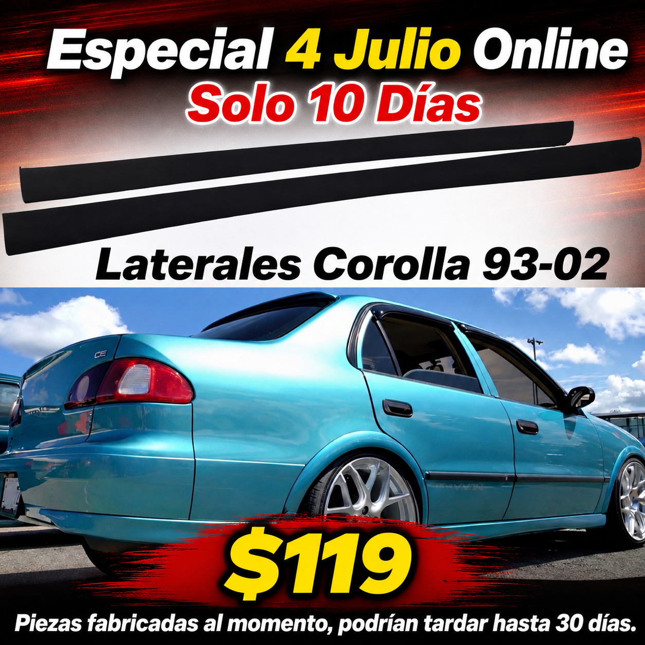 Laterales Corolla 93-02