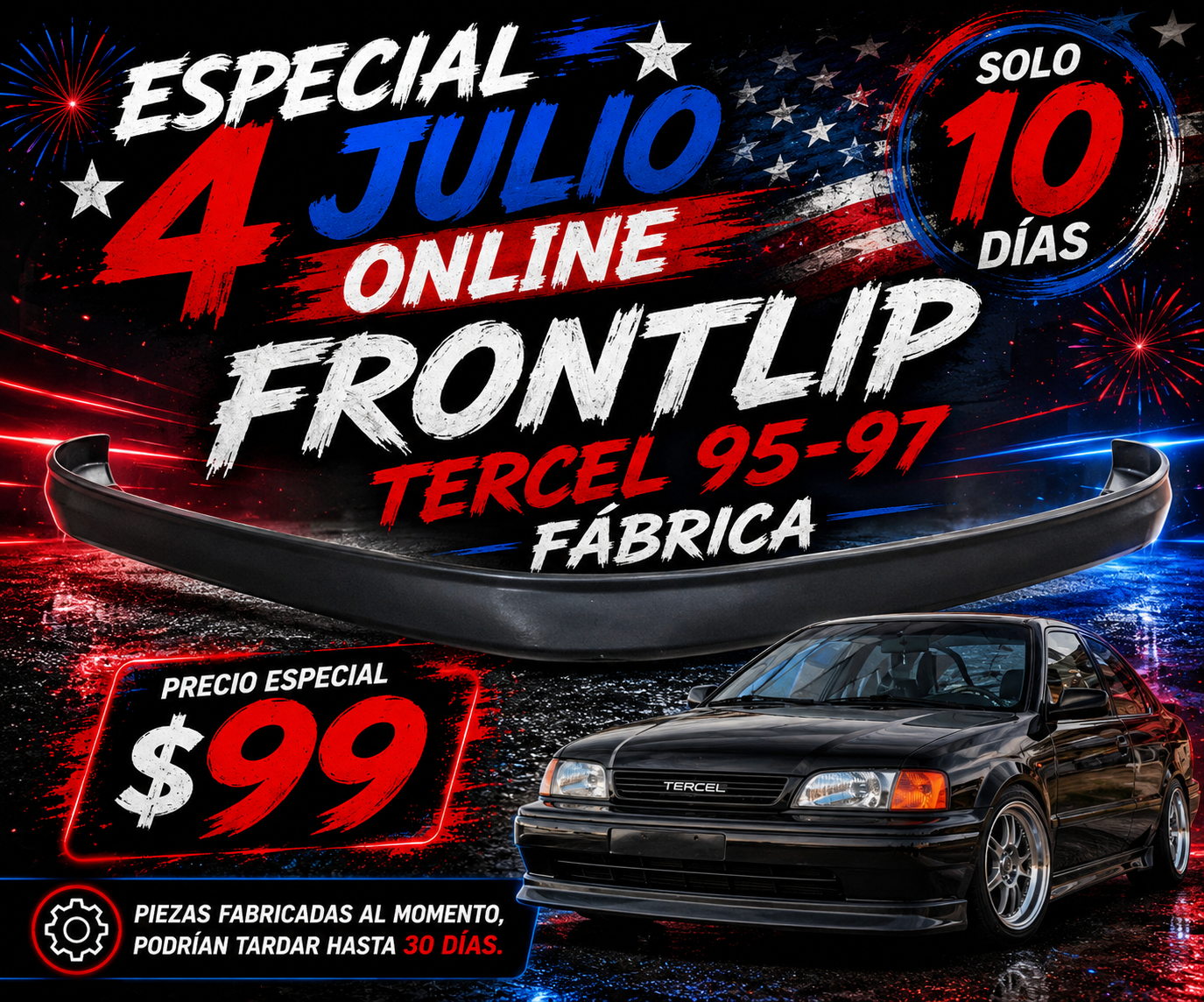 Frontlip Tercel 95-97 Fabrica