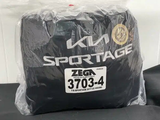 Full Set Kia Sportage 2017-2022 Black (Back Row With Arm Rest) #3703-4