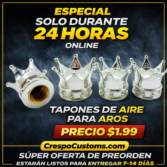 SOLO 24 Horas Tapones De Válvulas