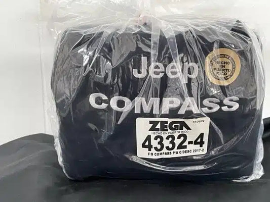 Full Set Jeep Compass 2017-2025 Black (Back Row With Arm Rest) #4332-4