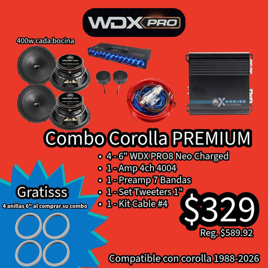 COMBO Música Corolla Premium