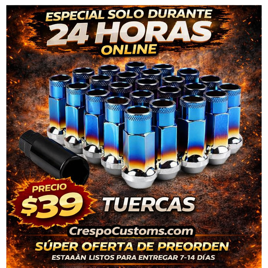 SOLO 24 Horas Tuercas