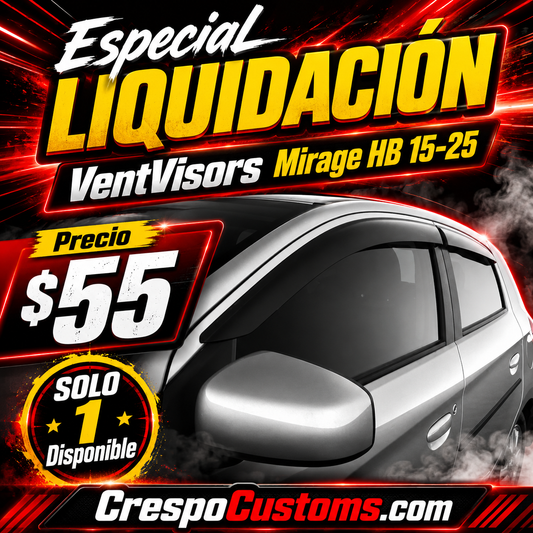 LIQUIDACIÓN Ventvisors Mirage HB 15-25