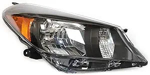 Focos Toyota Yaris Hatchback 12-14 (Fondo Negro)