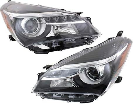 Focos Toyota Yaris Hatchback 15-17 Estilo Fabrica