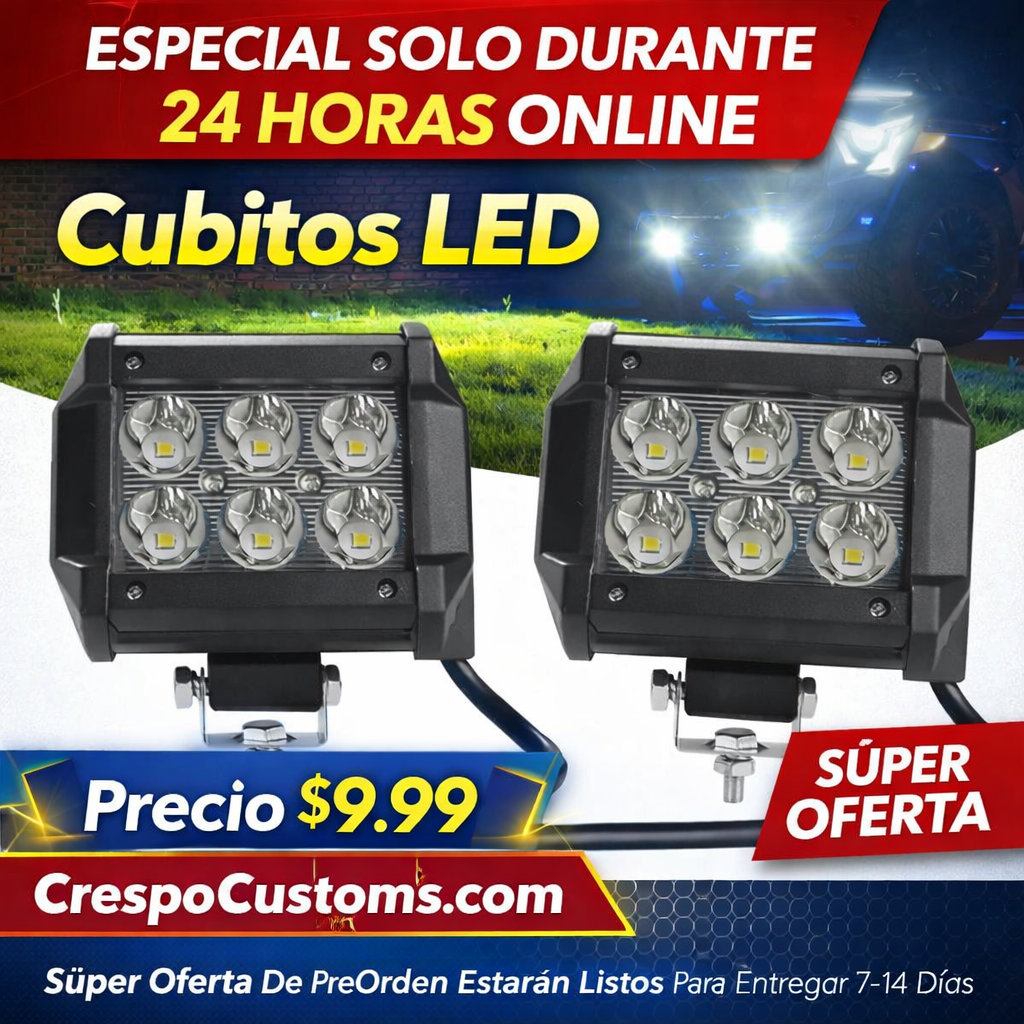 SOLO 24 Horas Cubitos LED