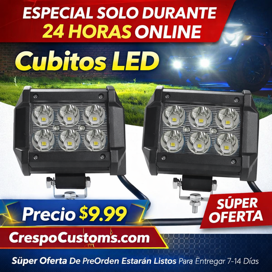 SOLO 24 Horas Cubitos LED