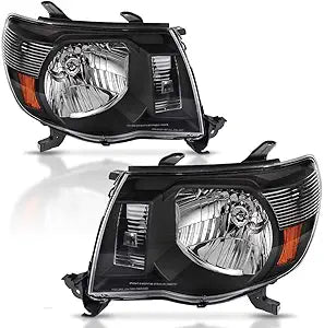 Focos Toyota Tacoma 05-11 (OEM Type) (Fondo Negro)