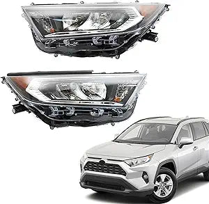 Focos Toyota RAV4 19-21 estilo fabrica LE/XLE