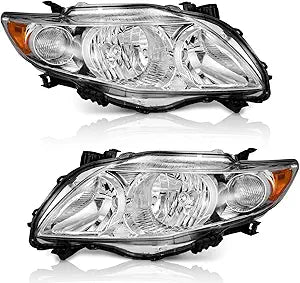 Focos Toyota Corolla 09-10 Clear