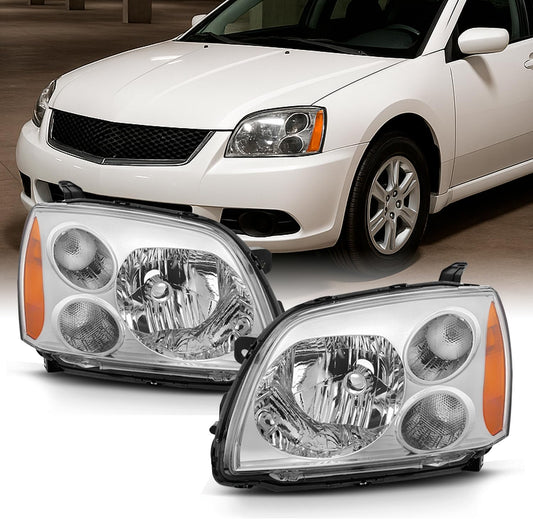 Focos Mitsubishi Galant 04-12 Clear