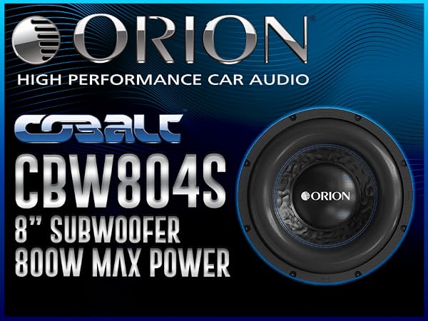 ORION SUBWOOFER 8" CBW804s