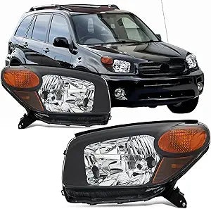 Focos Toyota RAV4 04-05 Fondo Negro