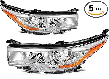 Focos Toyota Highlander 17-19 Estilo Fabrica