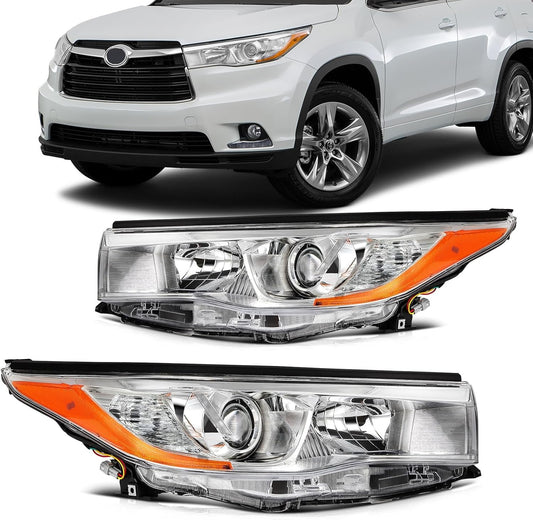Focos Toyota Highlander 14-16 Clear