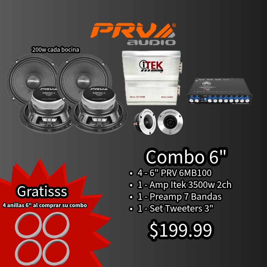COMBO PRV 6"