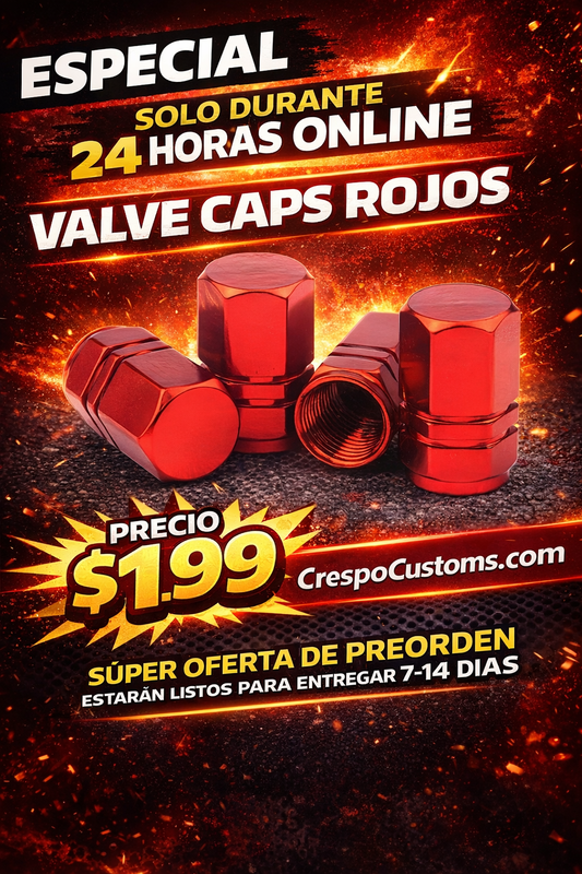 SOLO 24 Horas Valve Caps