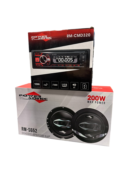 Combo 6” power sonic con Radio