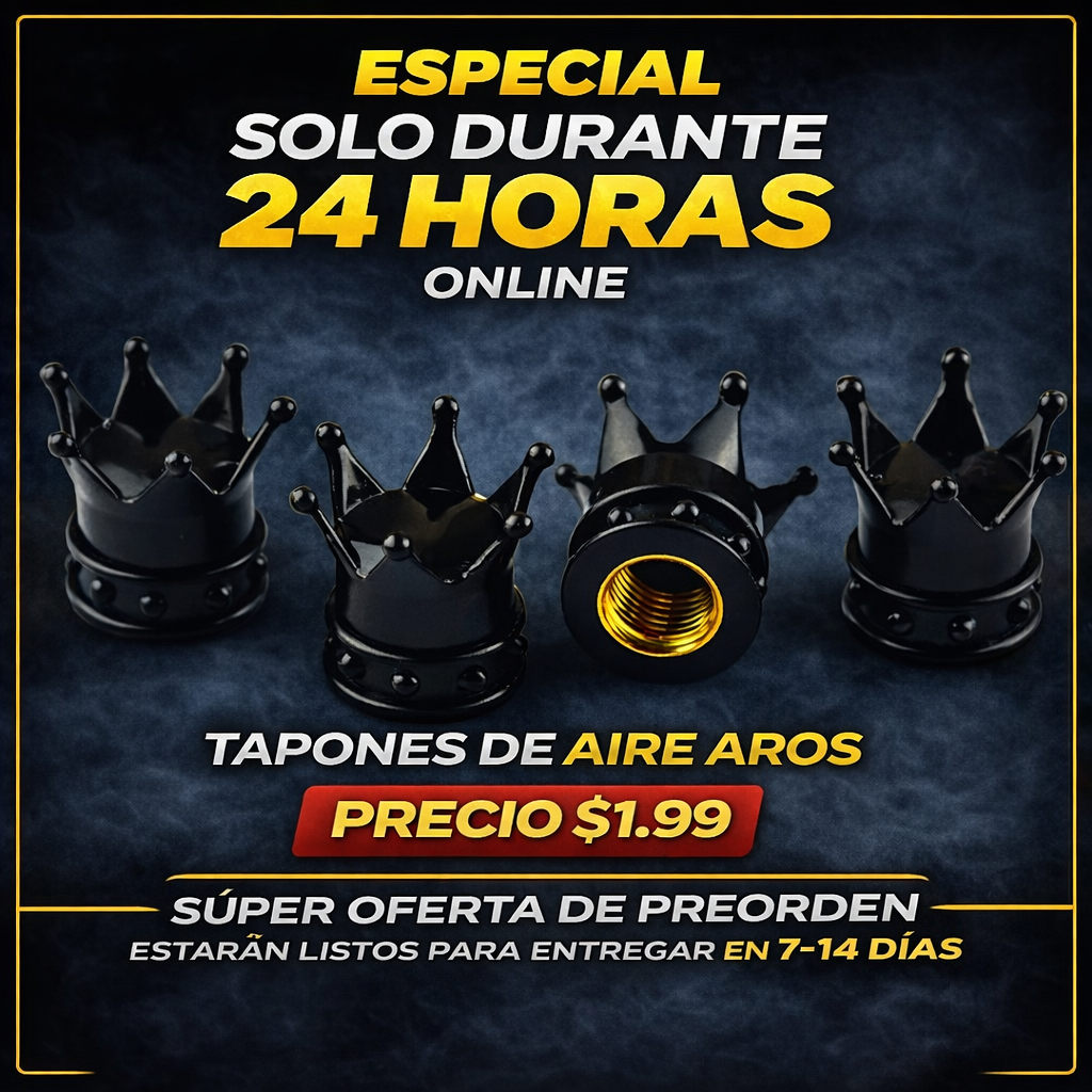 SOLO 24 Horas Tapones Para Válvulas