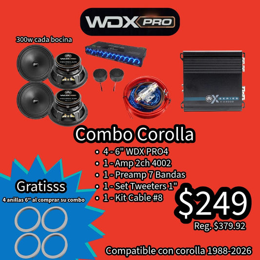 COMBO De Música Corolla