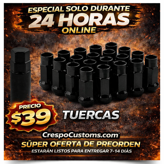 SOLO 24 Horas Tuercas