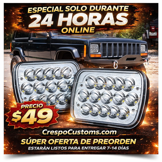 SOLO 24 Horas Focos 7x6