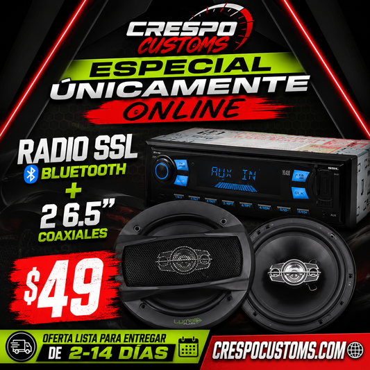 Combo Radio SSL + 2 6.5”
