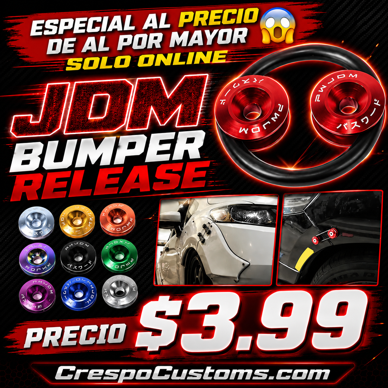 ESPECIAL JDM Bumper Release