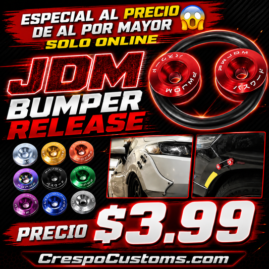 ESPECIAL JDM Bumper Release