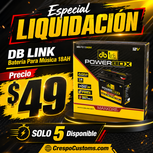 ESPECIAL Batería DB Link 18AH