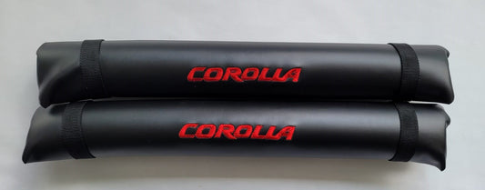 RACK COVER COROLLA LEATHER-BLACK,RED