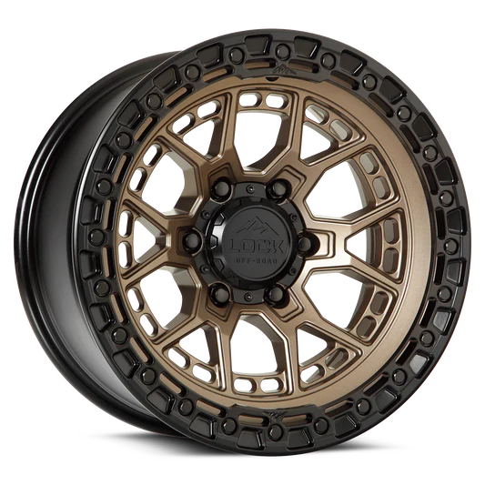 COMMANDO- MATTE BRONZE Set de 4
