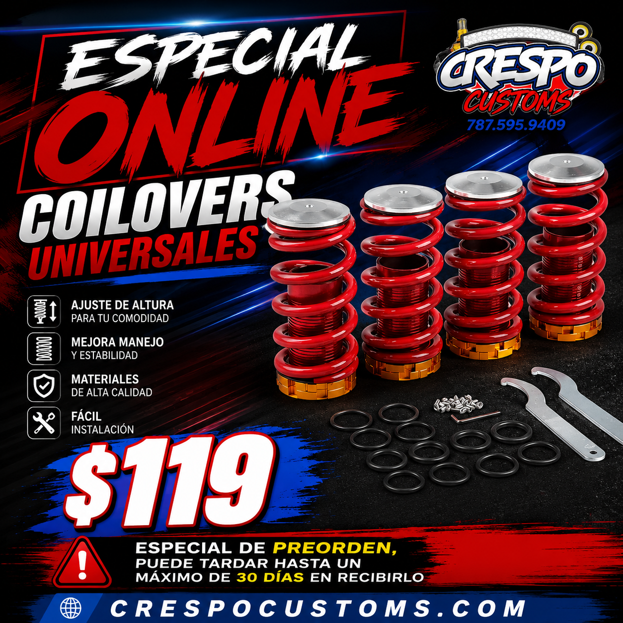 Coilovers Universales