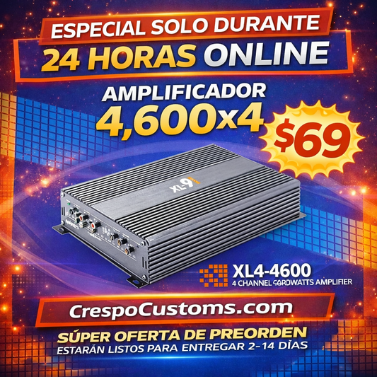 SOLO 24 Horas XL9 4,600watts