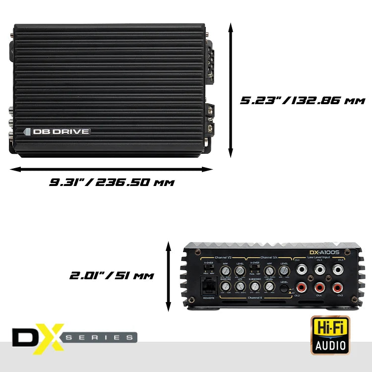 DX-A1201 Monoblock Class D Amplifier