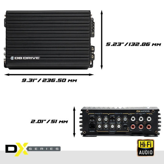 DX-A1005 5-Channel Class D Amplifier