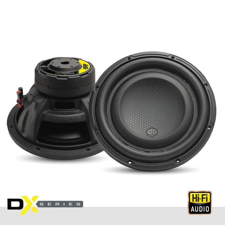 DX-W12D4 DX 12" Dual 4-Ohm Subwoofer