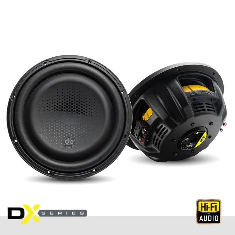 DX-W10F DX 10" 4-Ohm Shallow Subwoofer