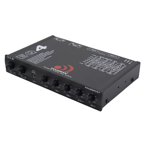 EQ4 - 4 Band Car Audio Graphic Equalizer