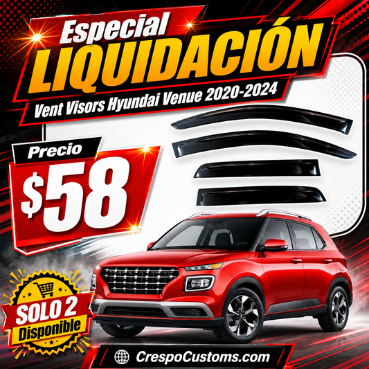 LIQUIDACIÓN Ventvisors Venue 2020-2024