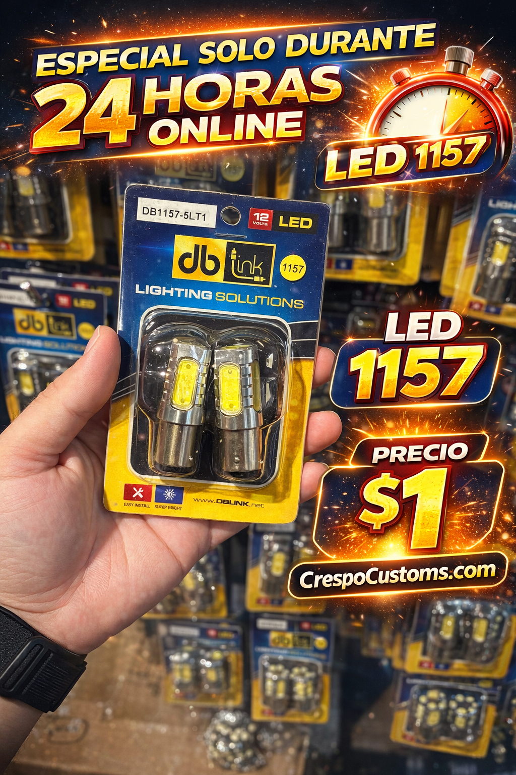 SOLO 24 Horas LED 1157