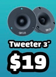 Tweeter 3” OKUR