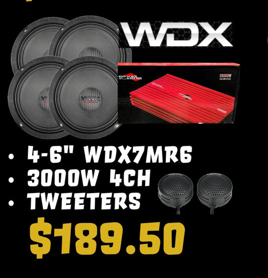 Combo de 8” WDX