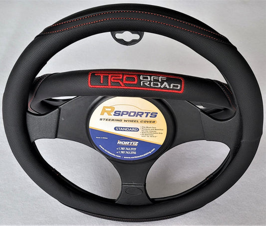 TRD Off Road STEERING COVER-BLACK