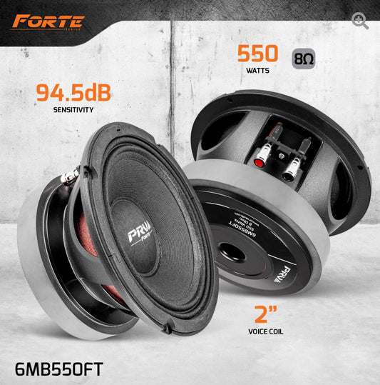 PRV FORTE 6" 6MB550FT
