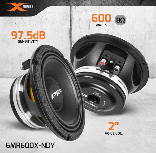 BOCINA PRV 6"MR600X-NDY