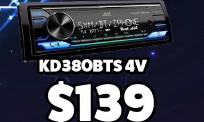 RADIO KD380BTS 4V